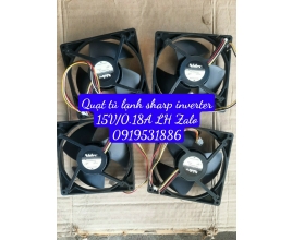 Quạt Tủ Lạnh SHARP INVERTER 15V/0.18A