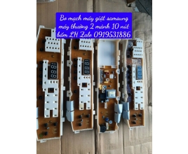 Bo Mạch Máy Giặt Samsung Máy Thường 2 Mảnh 10 Nút Bấm