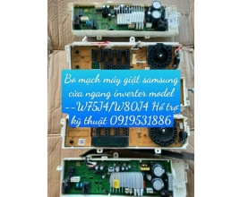 Bo Mạch Máy Giặt Samsung Cửa Ngang Inverter Model W75J4, W80J4