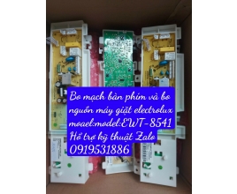 Bo Mạch Bàn Phím Và Bo Nguồn Máy Giặt ELECTROLUX Model EWT-8541
