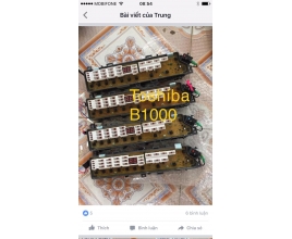 Board máy giặt Toshiba B1100SV, B1000SV 